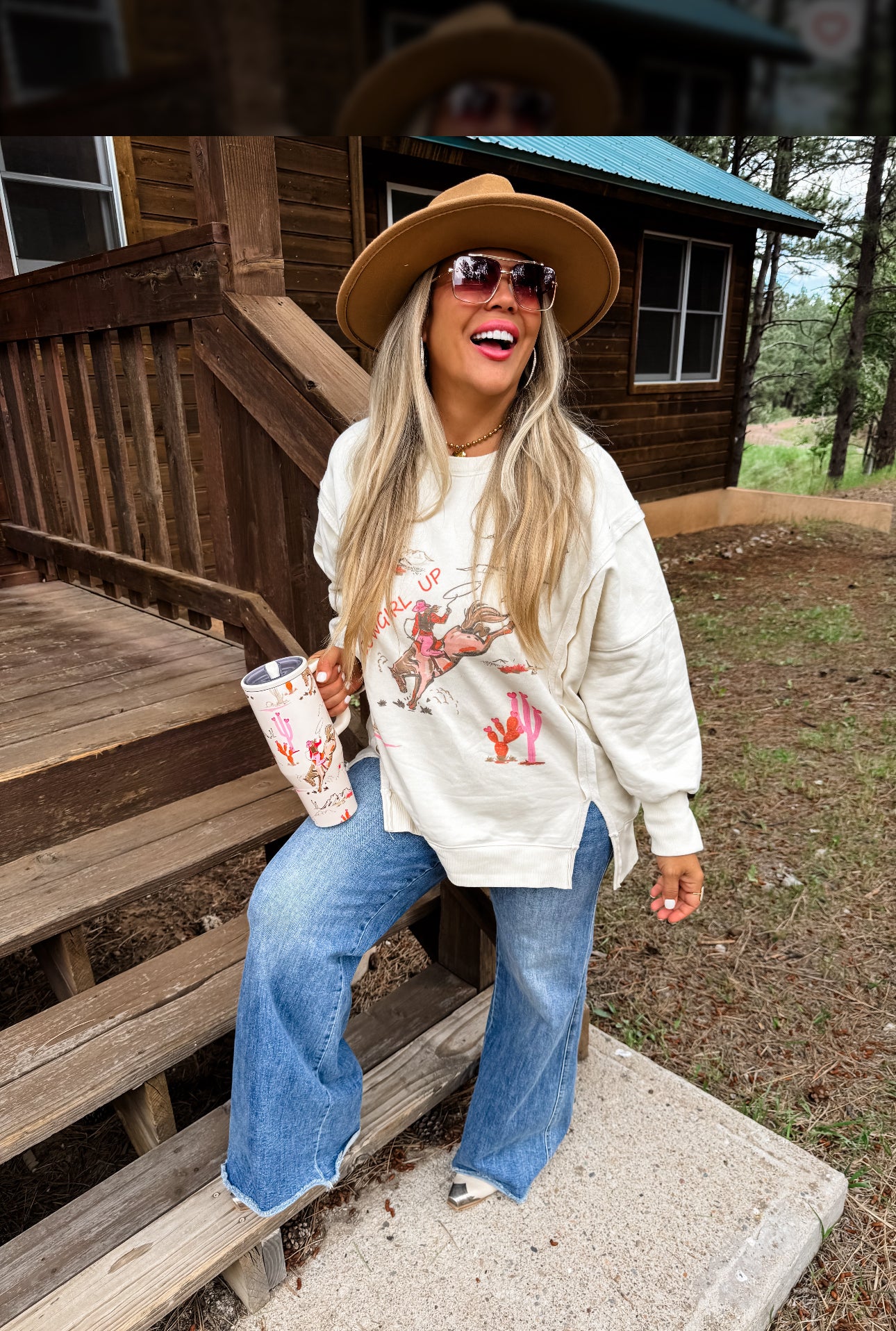 Cowgirl Classic Crew Pullover