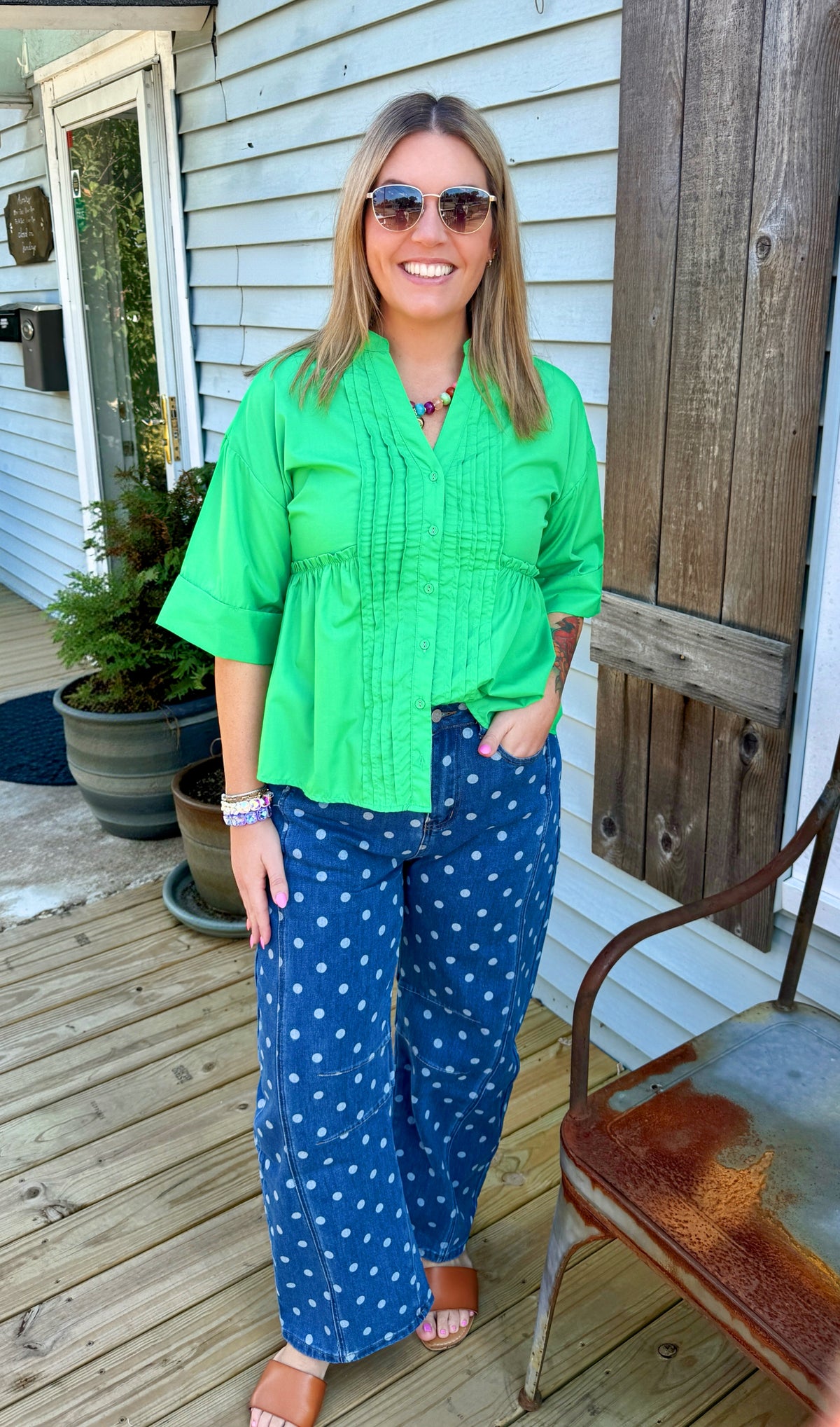 The Donovan Top (Green)