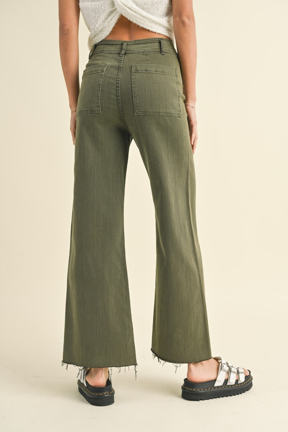 Days of Our Lives Denim Pants (Olive)