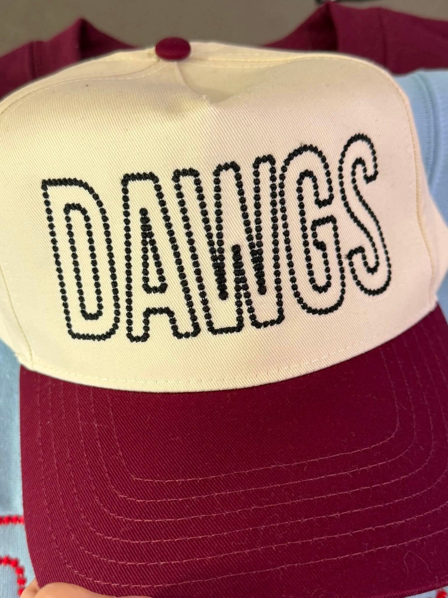 Dawgs Dot Embroidery Hat