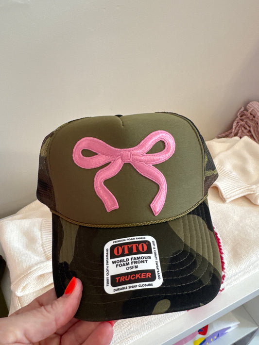 Camo Bow Hat