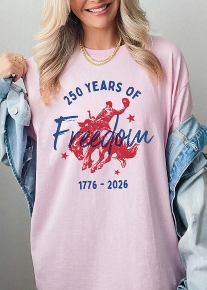 Freedom Rider 250 Years Graphic Tee: PREORDER ETA 6/15