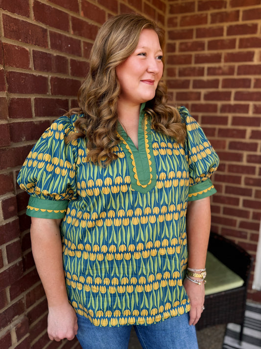 Tell Me A Story Blouse