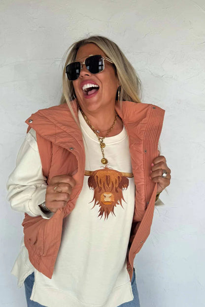 Highland Cow Pullover