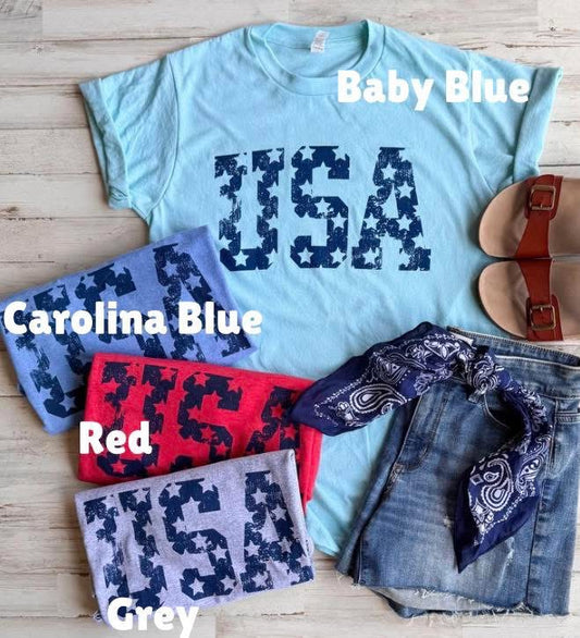 USA Star Graphic Tee