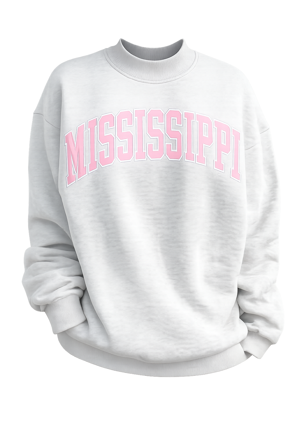 Mississippi Mock Neck (Grey)
