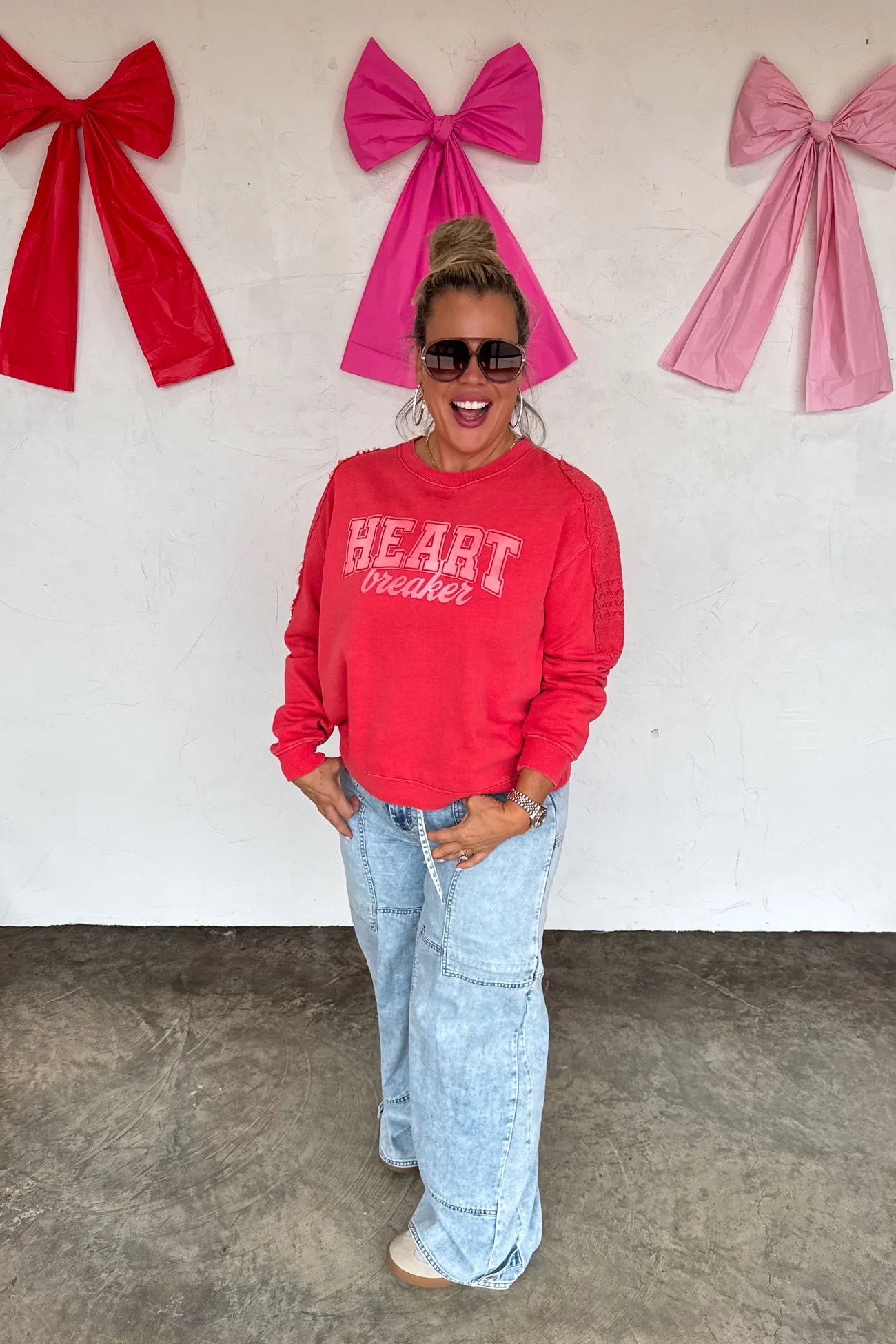 Heart Breaker Pullover (Red)