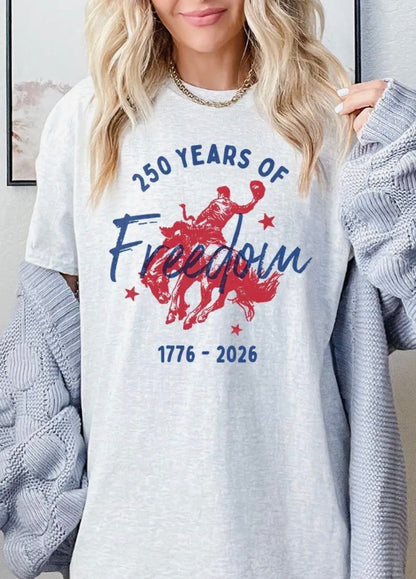 Freedom Rider 250 Years Graphic Tee: PREORDER ETA 6/15