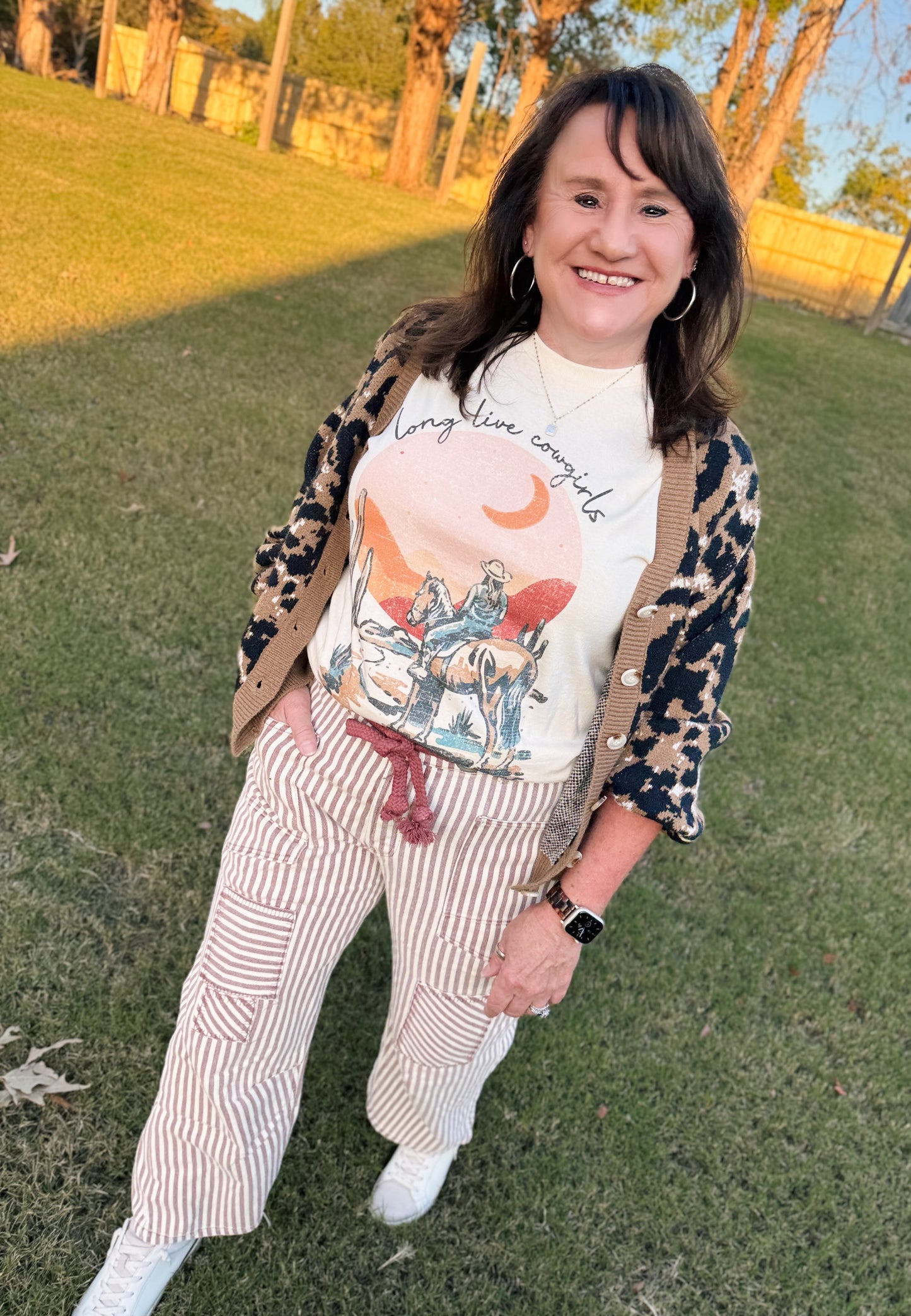 Sammi Leopard Knit Cardigan