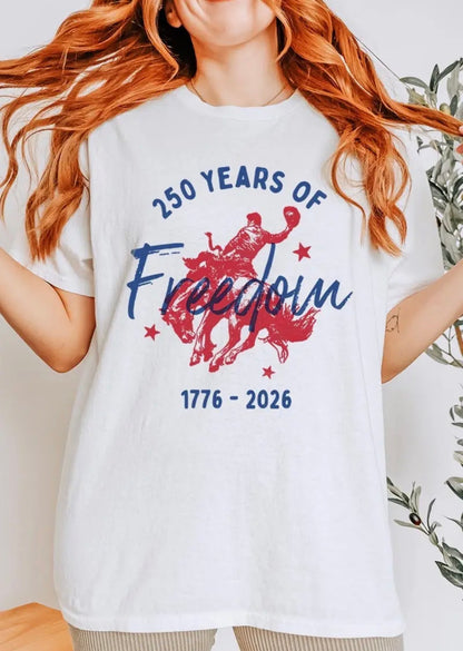 Freedom Rider 250 Years Graphic Tee: PREORDER ETA 6/15