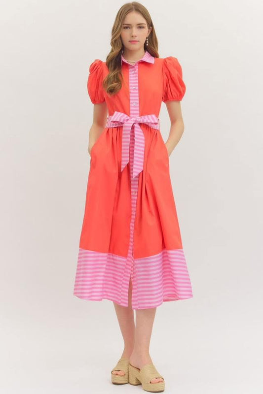 The Josie Dress (Red)
