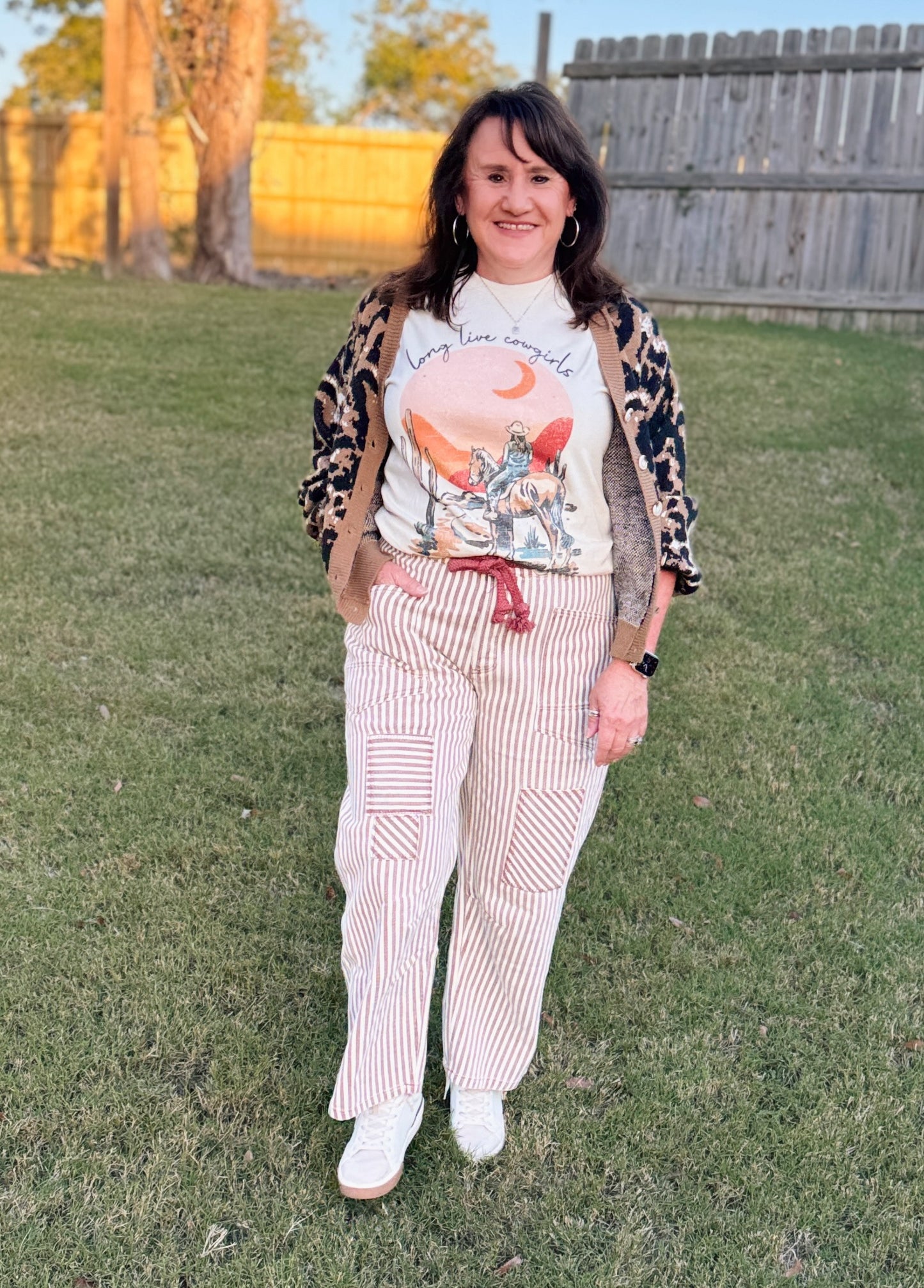 Sammi Leopard Knit Cardigan