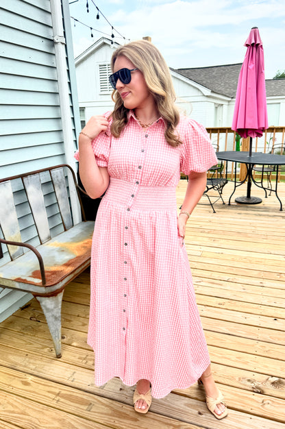 Pink Picnic Dreams Dress