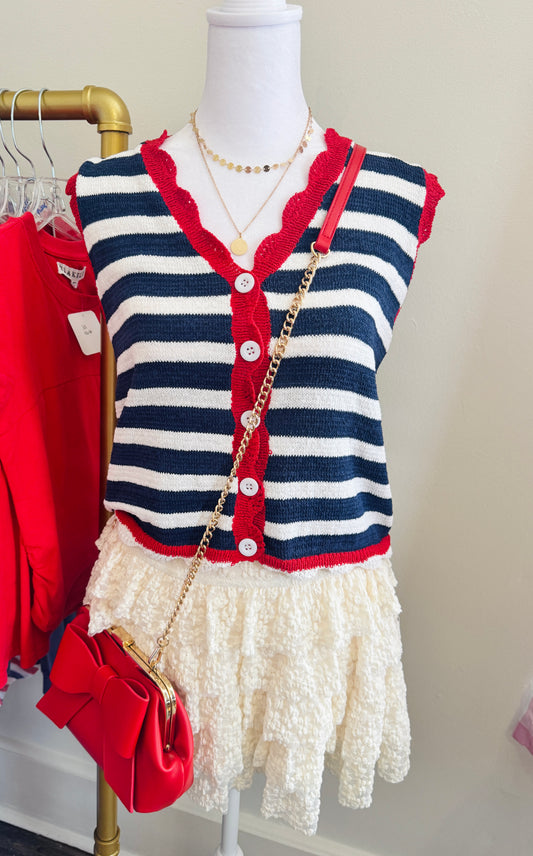 Seeing Stripes Vest