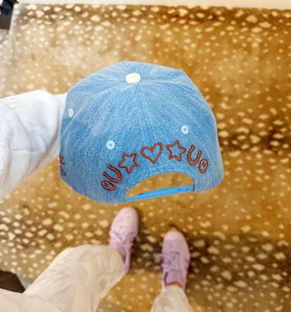 Mother Polka Dot Hat (Brown)