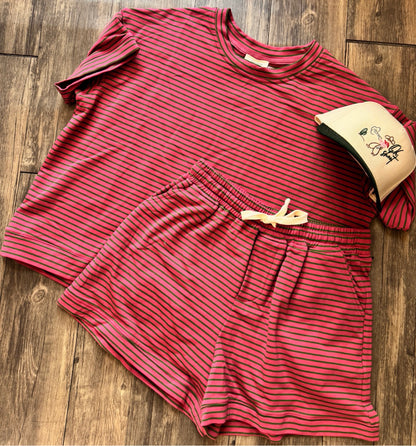 The Thomas Striped Set (Red)
