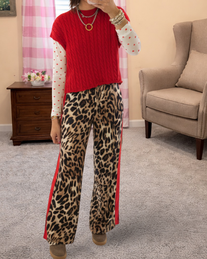 Wild Stripes Pants (Leopard)