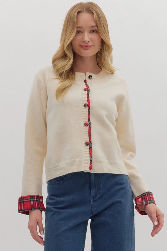 The Harrison Cardigan (Cream)