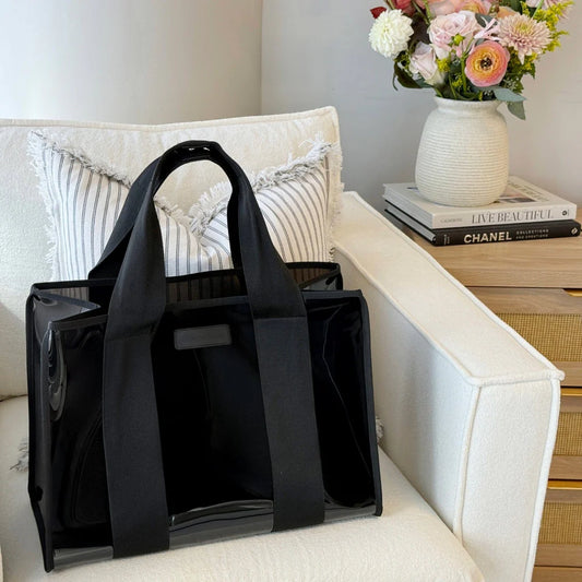Case-Mate Midnight Black Jelly Tote Bag