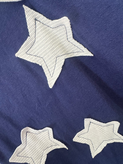 Star Patch Top (Navy)