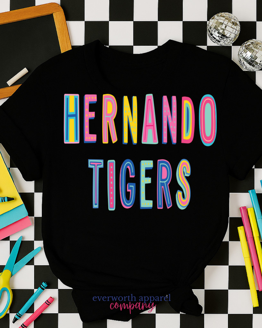 Bright Hernando Tiger Graphic Tee