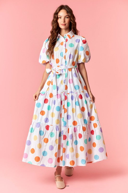 Spot On Polka Dot Maxi