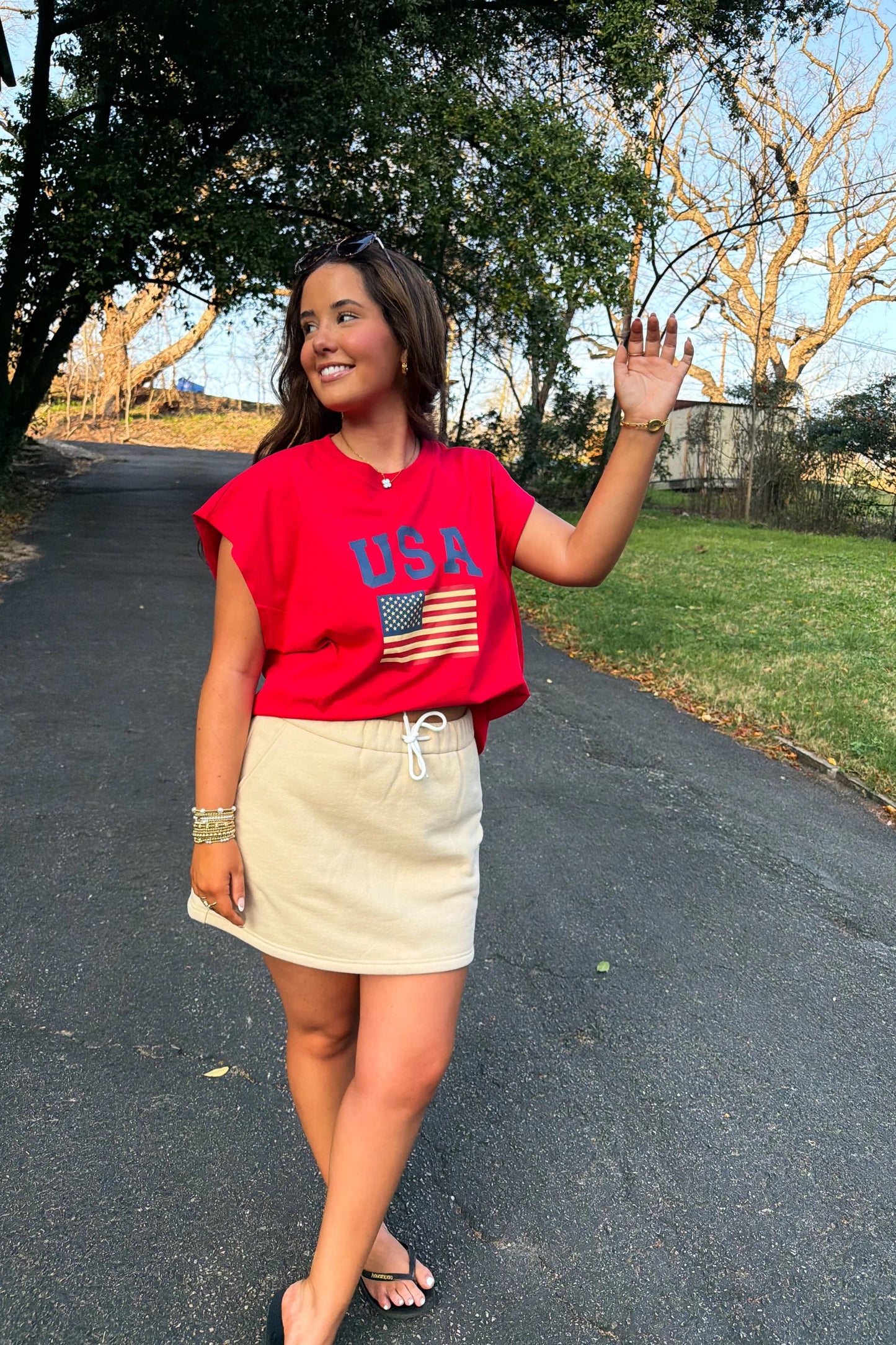 Liberty USA Tee (Red)