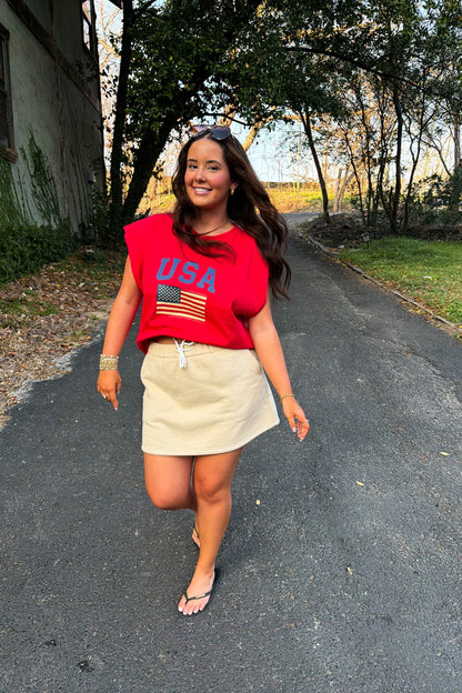 Liberty USA Tee (Red)