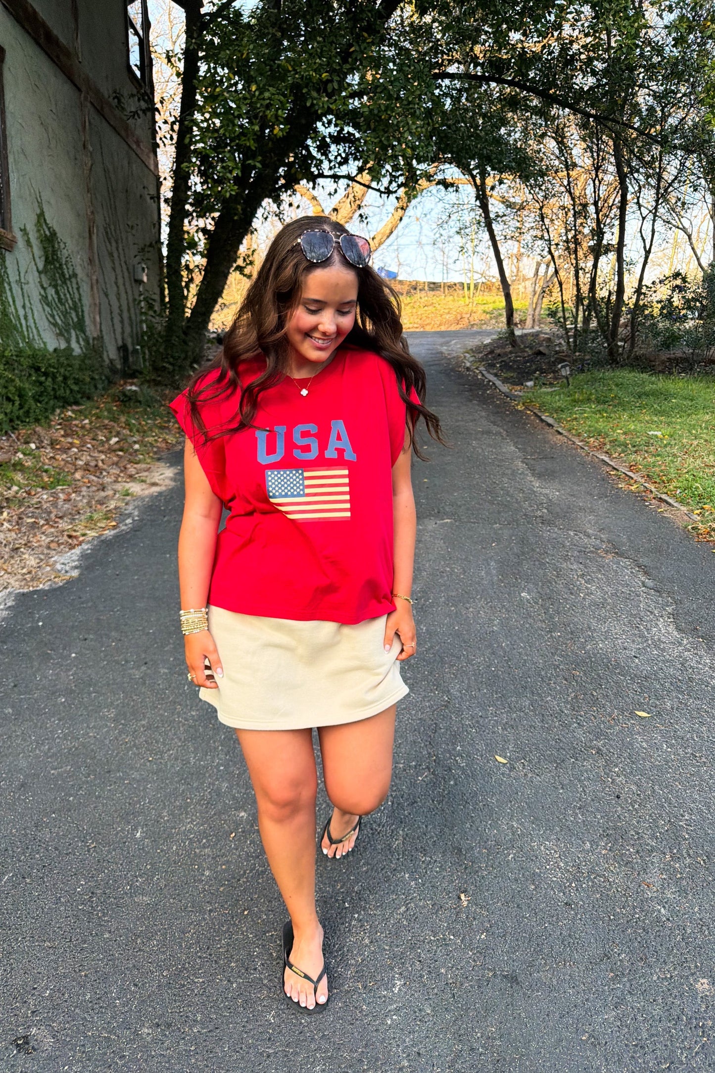 Liberty USA Tee (Red)