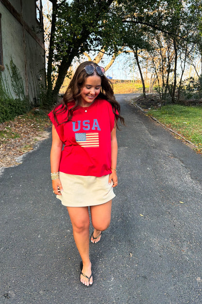 Liberty USA Tee (Red)