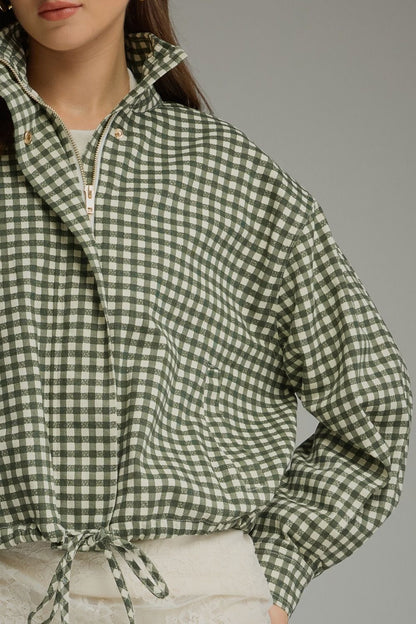 Hunter Gingham Jacket (Green)