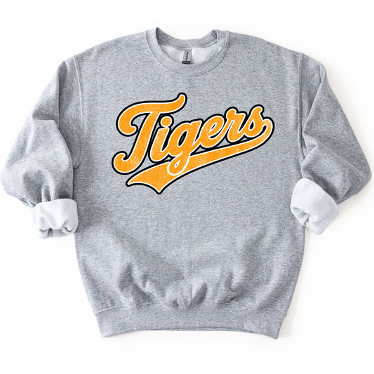 Tigers Retro Vibe Sweatshirt (Grey) PREORDER ETA 9/30