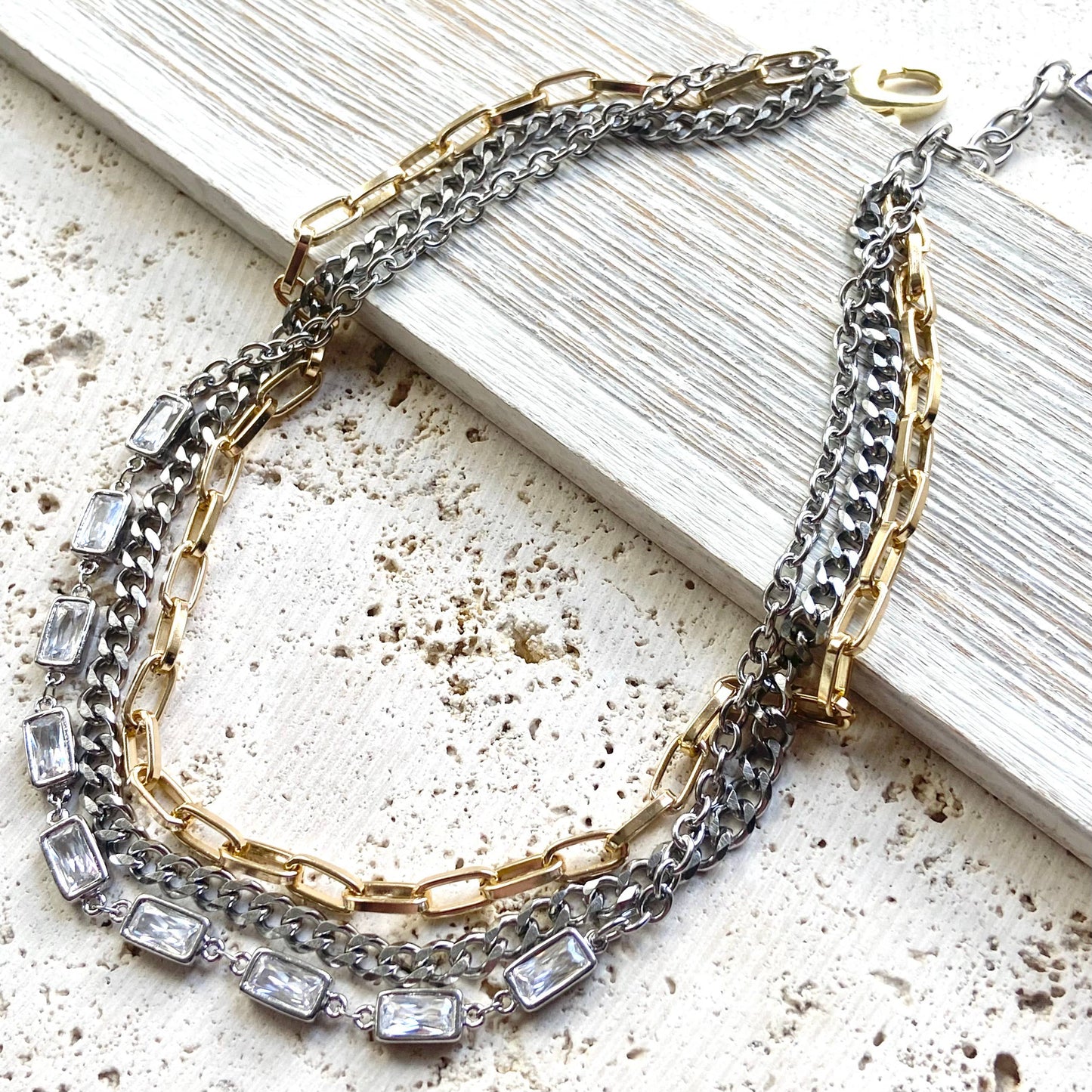 Mixed Metal Glam Jewels