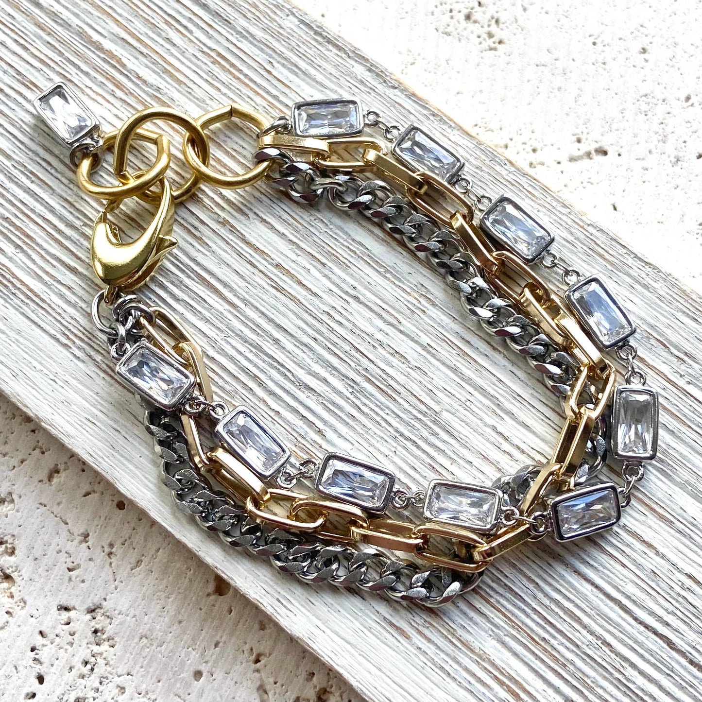 Mixed Metal Glam Jewels