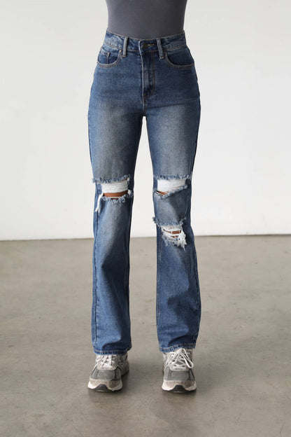 Urban Daze High Rise Straight Denim