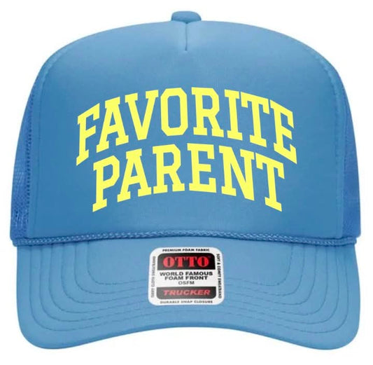 Favorite Parent Hat (Blue)