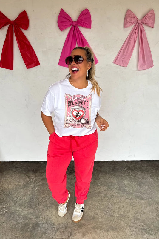 Heart Breaker Joggers (Red)